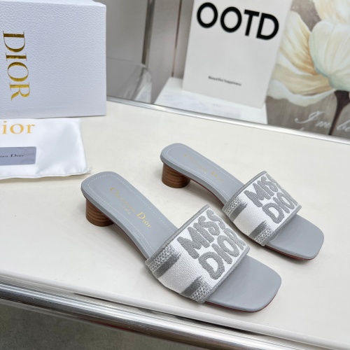 Wholesale Christian Dior Slippers For Women #1236255 $82.00 USD, Wholesale Quality Replica Christian Dior Slippers