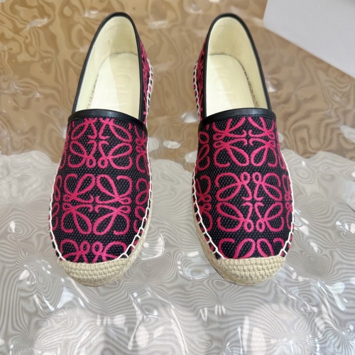 Replica LOEWE Casual Shoes For Women #1236261 $92.00 USD for Wholesale