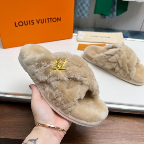 Replica Louis Vuitton Slippers For Women #1236264 $96.00 USD for Wholesale