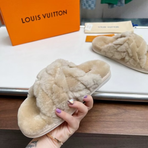 Replica Louis Vuitton Slippers For Women #1236264 $96.00 USD for Wholesale