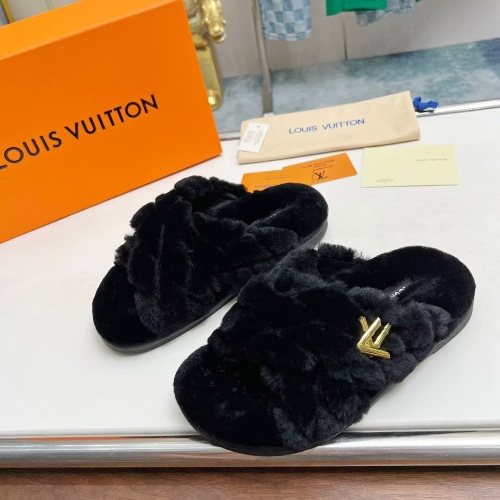 Wholesale Louis Vuitton Slippers For Women #1236266 $96.00 USD, Wholesale Quality Replica Louis Vuitton Slippers