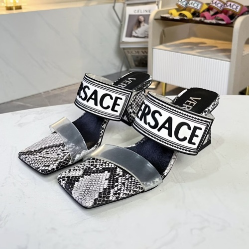 Wholesale Versace Sandal For Women #1236303 $80.00 USD, Wholesale Quality Replica Versace Sandal