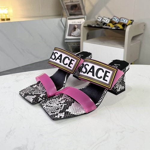 Wholesale Versace Sandal For Women #1236306 $80.00 USD, Wholesale Quality Replica Versace Sandal