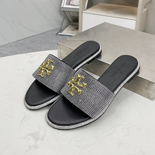 Wholesale Tory Burch TB Slippers For Women #1236347 $80.00 USD, Wholesale Quality Replica Tory Burch TB Slippers