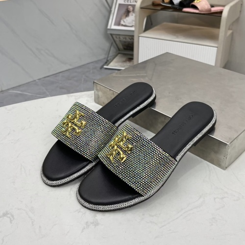 Wholesale Tory Burch TB Slippers For Women #1236348 $80.00 USD, Wholesale Quality Replica Tory Burch TB Slippers