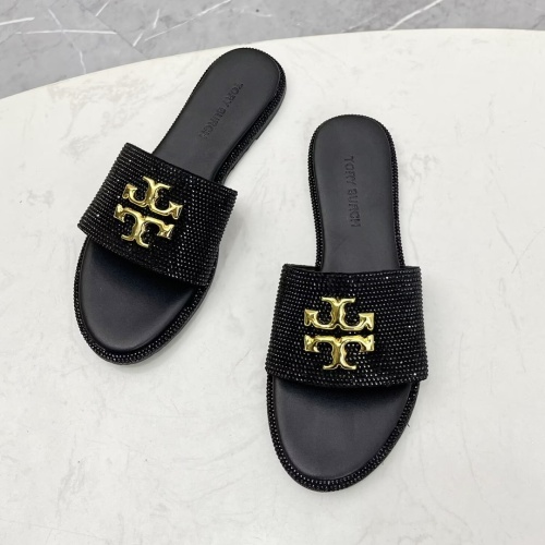 Replica Tory Burch TB Slippers For Women #1236349 $80.00 USD for Wholesale