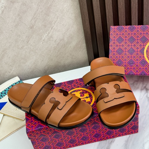 Replica Tory Burch TB Slippers For Women #1236360 $80.00 USD for Wholesale