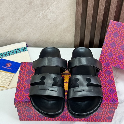 Wholesale Tory Burch TB Slippers For Women #1236361 $80.00 USD, Wholesale Quality Replica Tory Burch TB Slippers