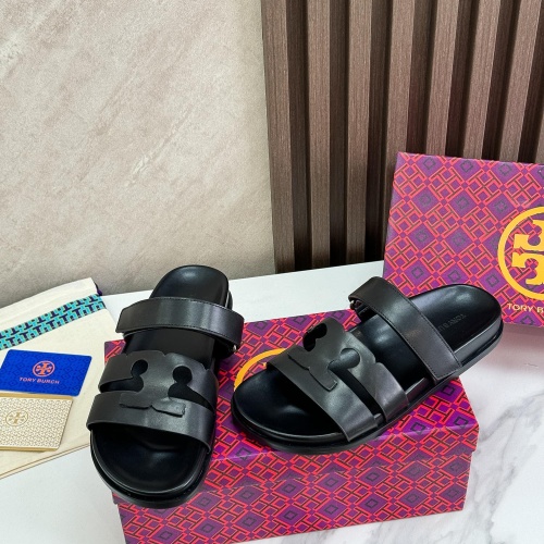 Replica Tory Burch TB Slippers For Women #1236361 $80.00 USD for Wholesale