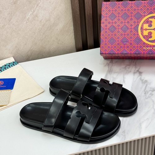 Replica Tory Burch TB Slippers For Women #1236361 $80.00 USD for Wholesale