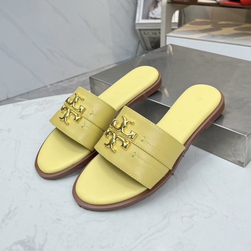 Wholesale Tory Burch TB Slippers For Women #1236377 $80.00 USD, Wholesale Quality Replica Tory Burch TB Slippers