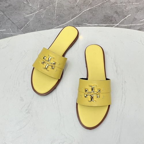 Replica Tory Burch TB Slippers For Women #1236377 $80.00 USD for Wholesale