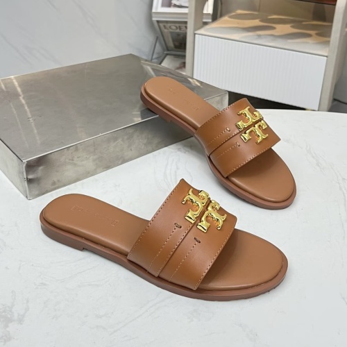 Replica Tory Burch TB Slippers For Women #1236378 $80.00 USD for Wholesale