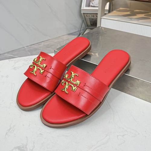 Wholesale Tory Burch TB Slippers For Women #1236379 $80.00 USD, Wholesale Quality Replica Tory Burch TB Slippers