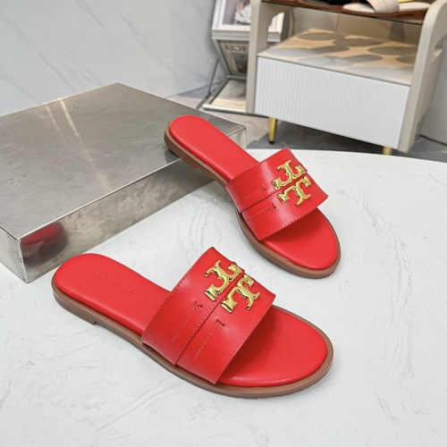 Replica Tory Burch TB Slippers For Women #1236379 $80.00 USD for Wholesale