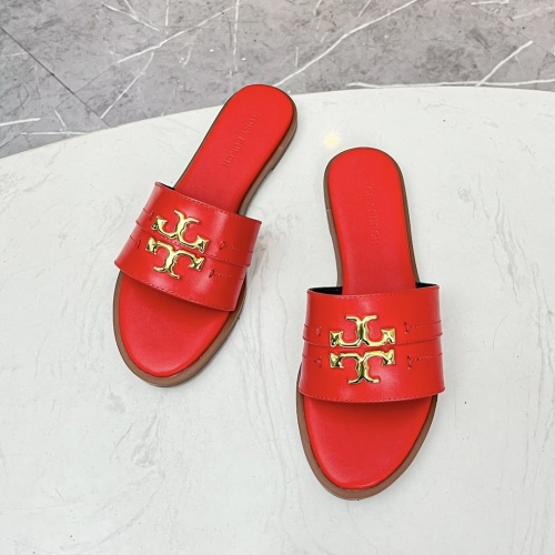 Replica Tory Burch TB Slippers For Women #1236379 $80.00 USD for Wholesale