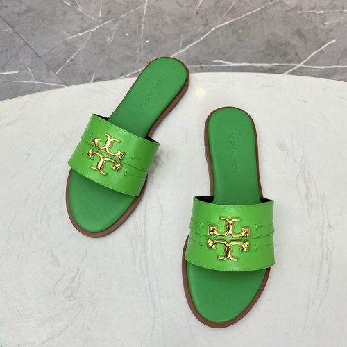 Replica Tory Burch TB Slippers For Women #1236380 $80.00 USD for Wholesale