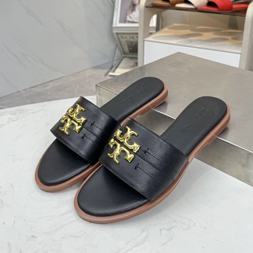 Wholesale Tory Burch TB Slippers For Women #1236388 $80.00 USD, Wholesale Quality Replica Tory Burch TB Slippers