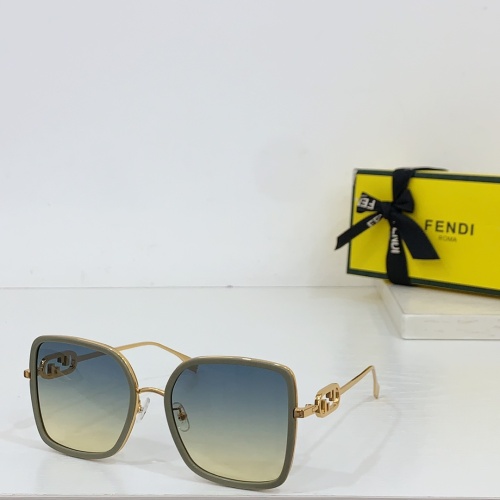 Wholesale Fendi AAA Quality Sunglasses #1236397 $48.00 USD, Wholesale Quality Replica Fendi AAA Quality Sunglasses