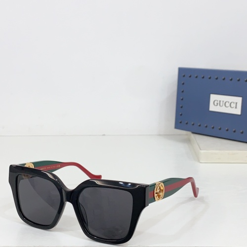 Wholesale Gucci AAA Quality Sunglasses #1236406 $60.00 USD, Wholesale Quality Replica Gucci AAA Quality Sunglasses