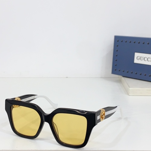 Wholesale Gucci AAA Quality Sunglasses #1236408 $60.00 USD, Wholesale Quality Replica Gucci AAA Quality Sunglasses