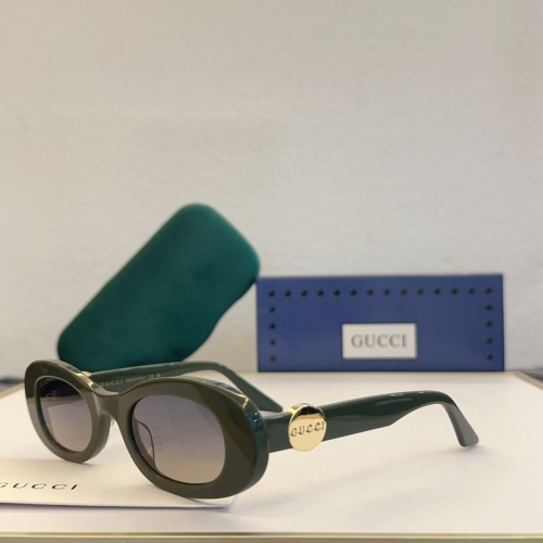 Wholesale Gucci AAA Quality Sunglasses #1236417 $60.00 USD, Wholesale Quality Replica Gucci AAA Quality Sunglasses