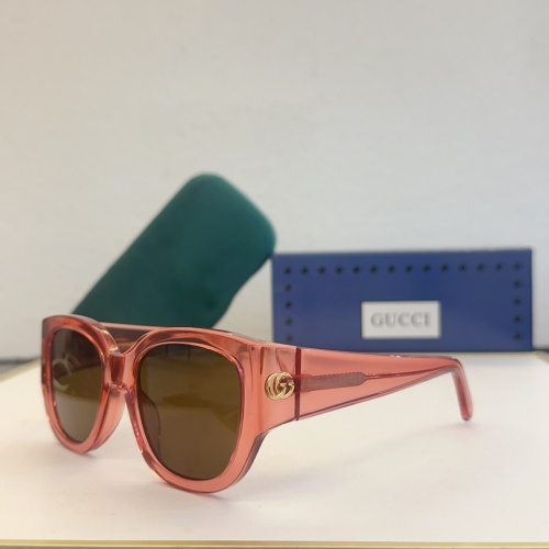 Wholesale Gucci AAA Quality Sunglasses #1236418 $52.00 USD, Wholesale Quality Replica Gucci AAA Quality Sunglasses