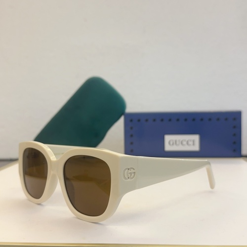 Wholesale Gucci AAA Quality Sunglasses #1236419 $52.00 USD, Wholesale Quality Replica Gucci AAA Quality Sunglasses