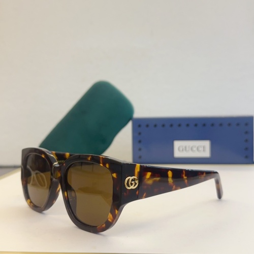 Wholesale Gucci AAA Quality Sunglasses #1236420 $52.00 USD, Wholesale Quality Replica Gucci AAA Quality Sunglasses