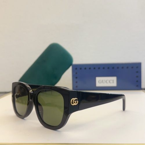 Wholesale Gucci AAA Quality Sunglasses #1236422 $52.00 USD, Wholesale Quality Replica Gucci AAA Quality Sunglasses