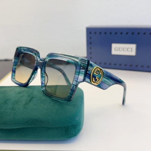 Wholesale Gucci AAA Quality Sunglasses #1236424 $60.00 USD, Wholesale Quality Replica Gucci AAA Quality Sunglasses