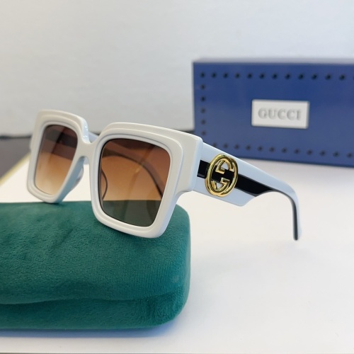 Wholesale Gucci AAA Quality Sunglasses #1236425 $60.00 USD, Wholesale Quality Replica Gucci AAA Quality Sunglasses