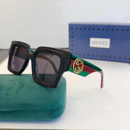 Wholesale Gucci AAA Quality Sunglasses #1236427 $60.00 USD, Wholesale Quality Replica Gucci AAA Quality Sunglasses