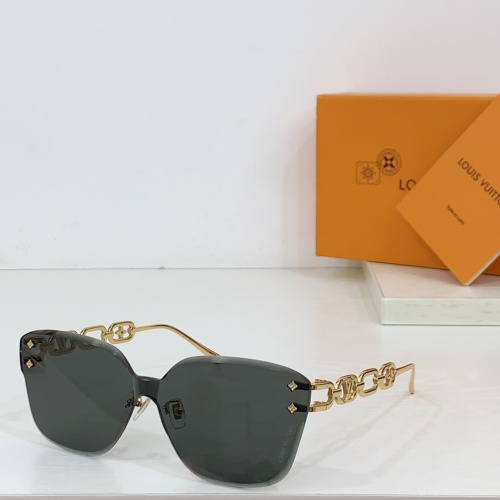 Wholesale Louis Vuitton AAA Quality Sunglasses #1236442 $60.00 USD, Wholesale Quality Replica Louis Vuitton AAA Quality Sunglasses