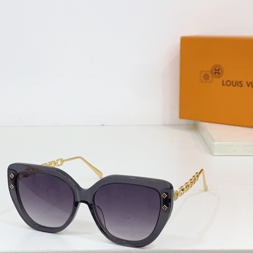 Wholesale Louis Vuitton AAA Quality Sunglasses #1236450 $48.00 USD, Wholesale Quality Replica Louis Vuitton AAA Quality Sunglasses