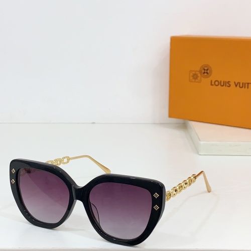 Wholesale Louis Vuitton AAA Quality Sunglasses #1236453 $48.00 USD, Wholesale Quality Replica Louis Vuitton AAA Quality Sunglasses