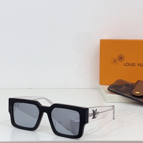 Wholesale Louis Vuitton AAA Quality Sunglasses #1236456 $60.00 USD, Wholesale Quality Replica Louis Vuitton AAA Quality Sunglasses