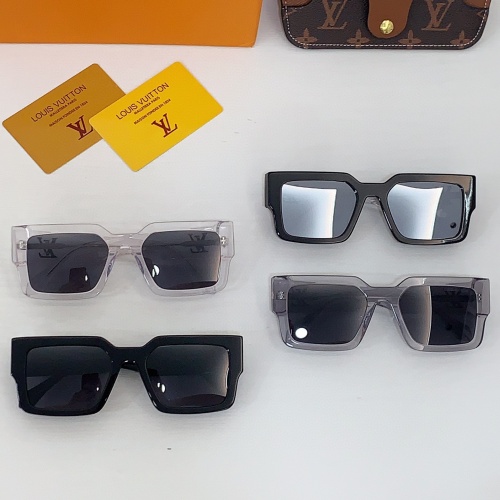 Replica Louis Vuitton AAA Quality Sunglasses #1236456 $60.00 USD for Wholesale