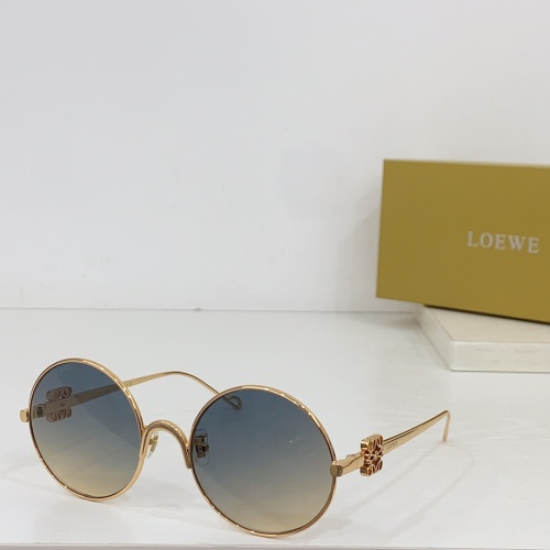 Wholesale LOEWE AAA Quality Sunglasses #1236458 $60.00 USD, Wholesale Quality Replica LOEWE AAA Quality Sunglasses