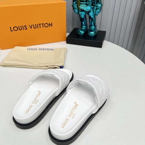 Replica Louis Vuitton Slippers For Women #1236479 $80.00 USD for Wholesale