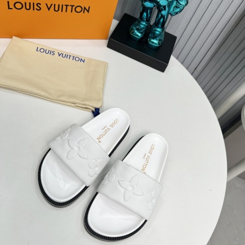 Replica Louis Vuitton Slippers For Women #1236479 $80.00 USD for Wholesale