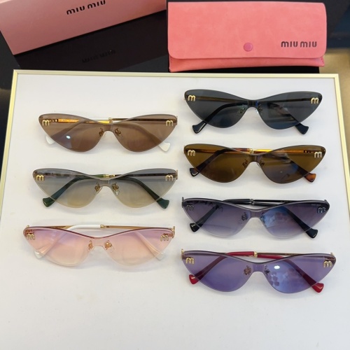 Replica MIU MIU AAA Quality Sunglasses #1236482 $60.00 USD for Wholesale