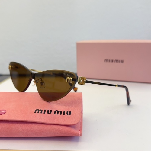 Wholesale MIU MIU AAA Quality Sunglasses #1236484 $60.00 USD, Wholesale Quality Replica MIU MIU AAA Sunglasses