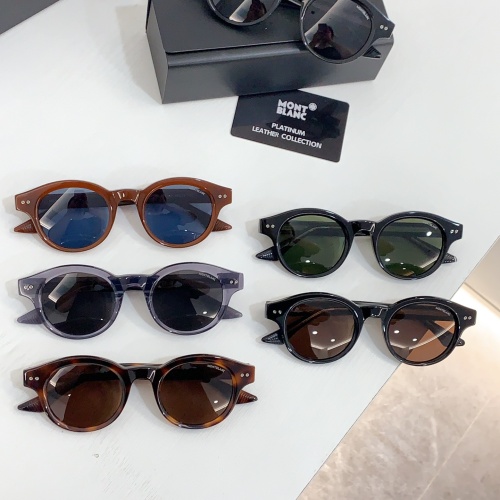 Replica Montblanc AAA Quality Sunglasses #1236491 $48.00 USD for Wholesale