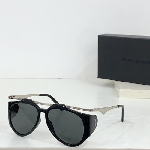 Wholesale Yves Saint Laurent YSL AAA Quality Sunglasses #1236536 $64.00 USD, Wholesale Quality Replica Yves Saint Laurent YSL AAA Quality Sunglasses