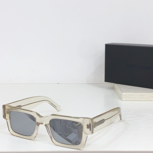 Wholesale Yves Saint Laurent YSL AAA Quality Sunglasses #1236540 $48.00 USD, Wholesale Quality Replica Yves Saint Laurent YSL AAA Quality Sunglasses