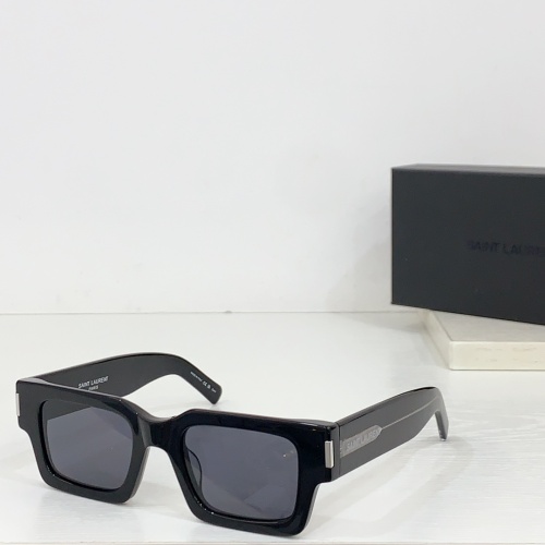 Wholesale Yves Saint Laurent YSL AAA Quality Sunglasses #1236541 $48.00 USD, Wholesale Quality Replica Yves Saint Laurent YSL AAA Quality Sunglasses