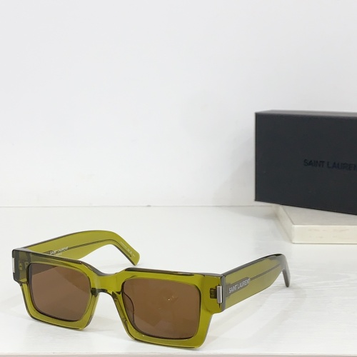 Wholesale Yves Saint Laurent YSL AAA Quality Sunglasses #1236546 $48.00 USD, Wholesale Quality Replica Yves Saint Laurent YSL AAA Quality Sunglasses