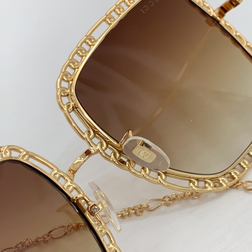 Replica Gucci AAA Quality Sunglasses #1236550 $60.00 USD for Wholesale