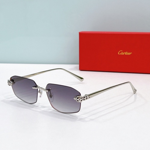 Wholesale Cartier AAA Quality Sunglassess #1236557 $60.00 USD, Wholesale Quality Replica Cartier AAA Quality Sunglassess